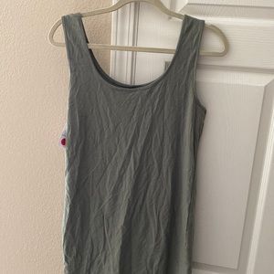 Olive green bodycon dress, never worn